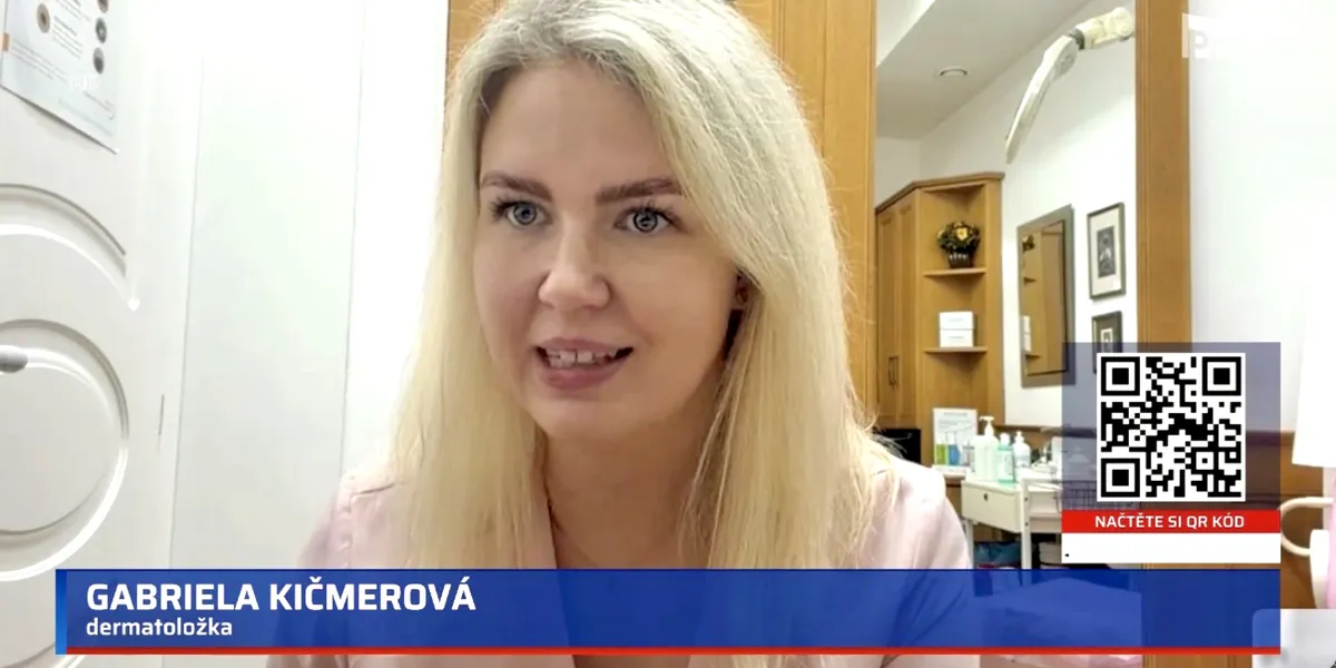 Atopický ekzém se na podzim a v zimě zhoršuje. Dermatoložka MUDr. Gabriela Kičmerová radila v hlavních zprávách na Primě